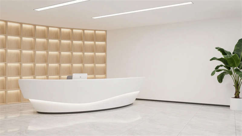 光影交織與自然共生，合肥2000平現(xiàn)代簡(jiǎn)約辦公室設(shè)計(jì)效果圖